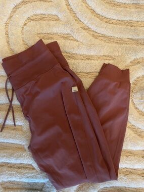 Vuori Joggers in Rust Brown
